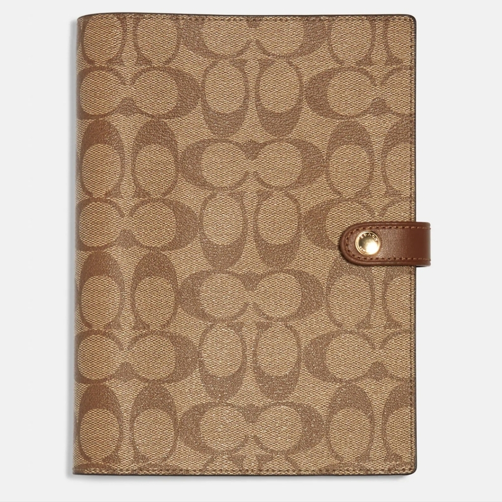 Nwt authentic coach notebook